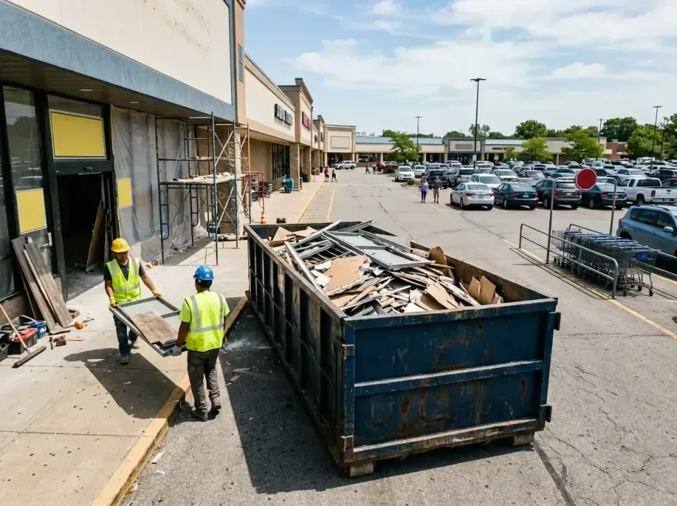 retail-store-renovation-debris-003 — frequently asked questions, Roll-off Dumpster Rentals in Crosspointe, VA